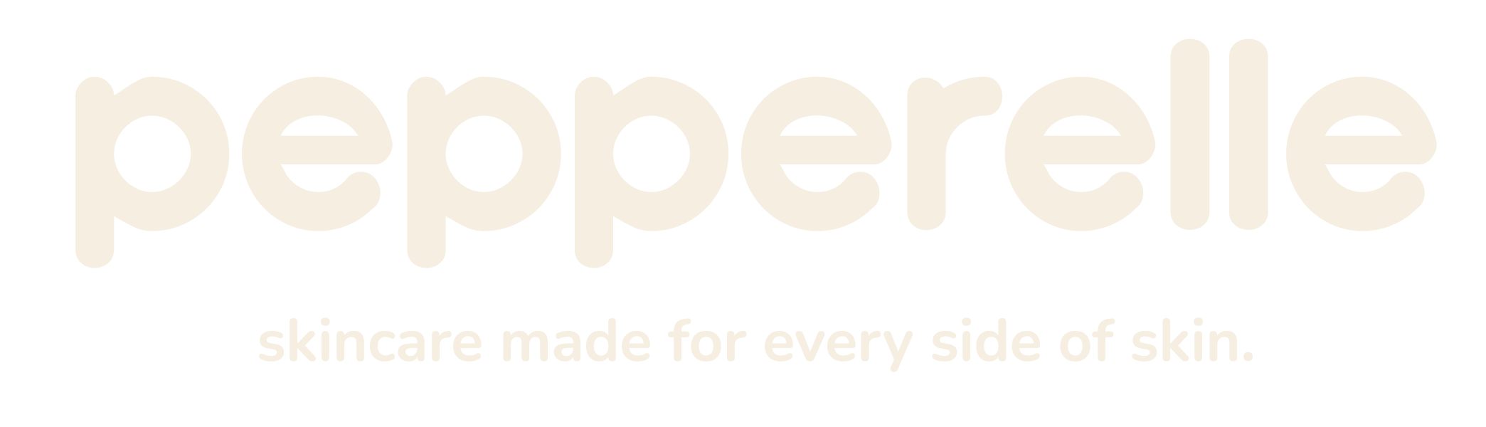 Pepperelle - skincare made for every side of skin.